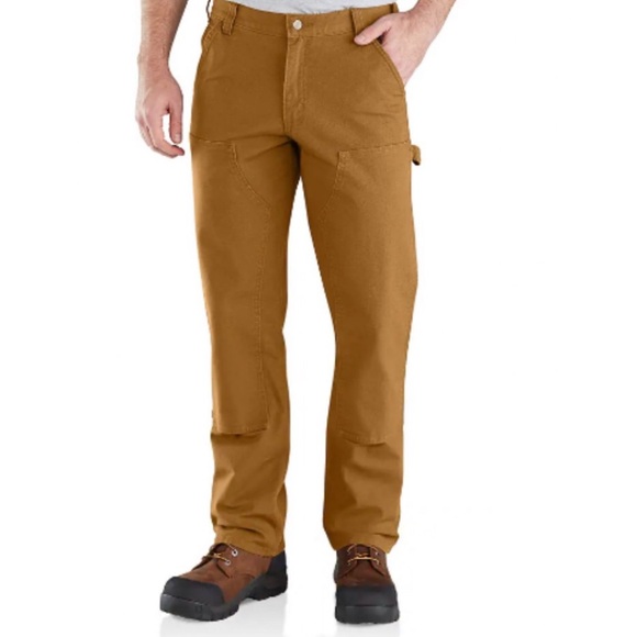 Carhartt Brown Men’s Utility Double-Front Work Pant - RELAXED FIT 30x30 - Picture 11 of 11